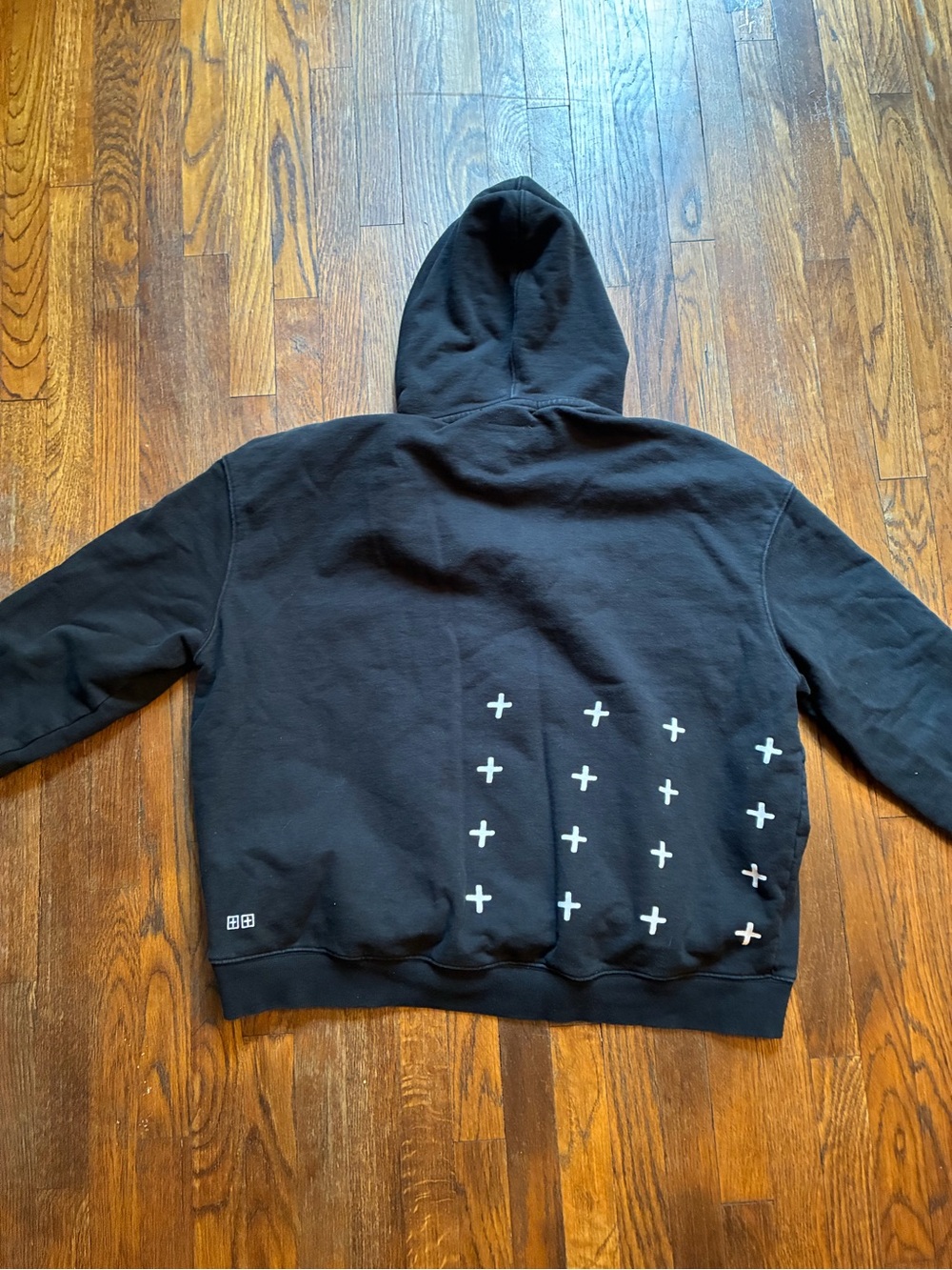 Ksubi black hoodie size 2XL